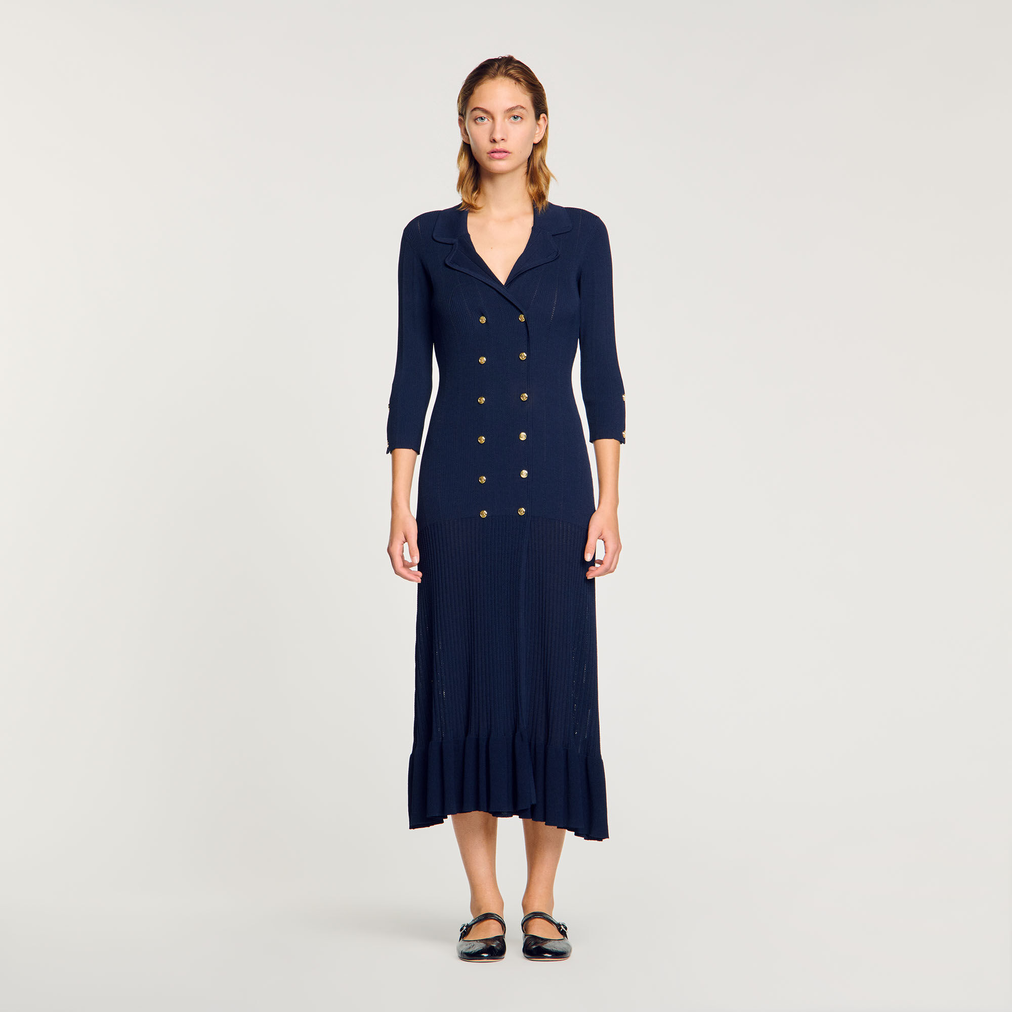 Sandro robe longue outlet