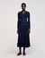 Robe longue en maille