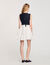 Robe courte bicolore