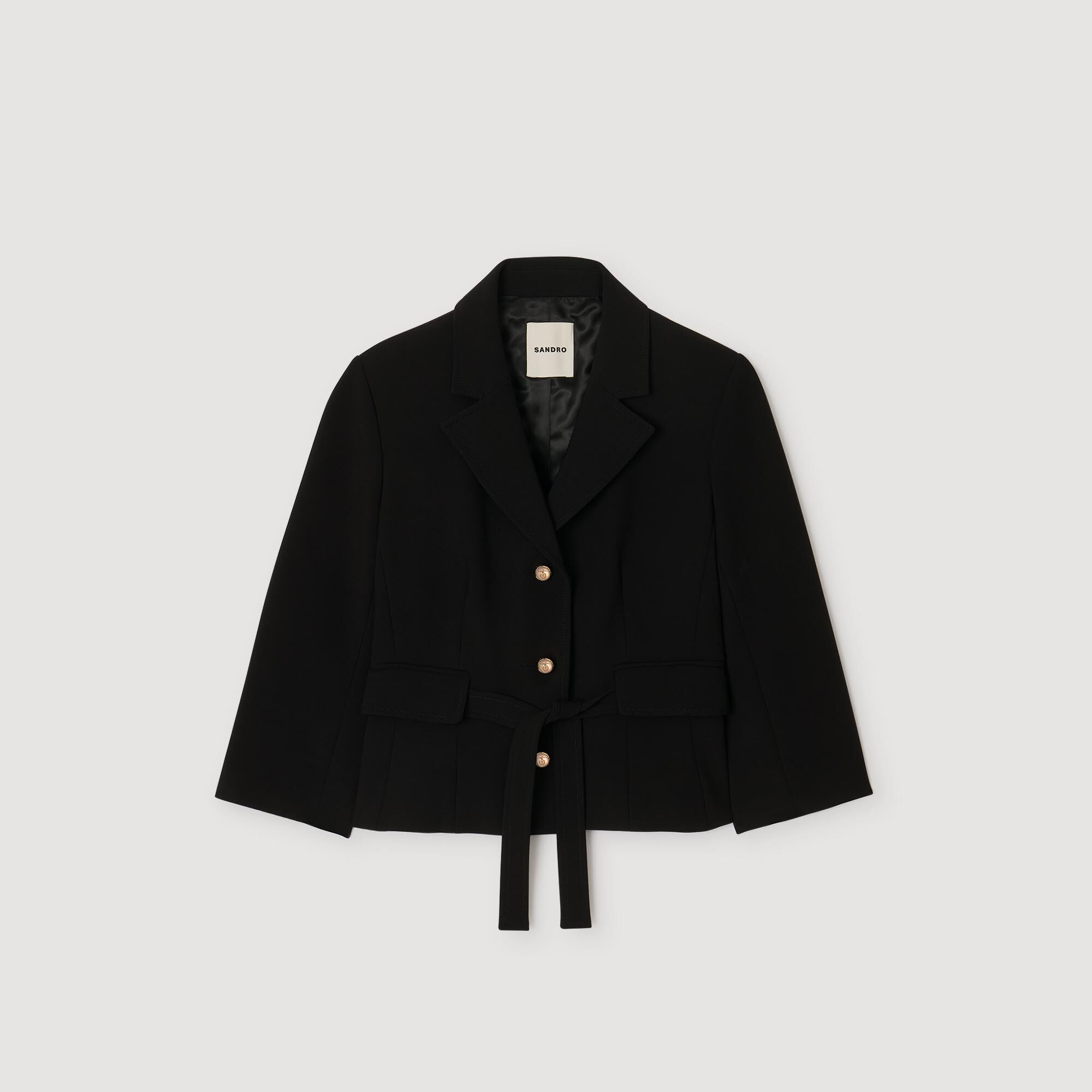 Veste courte de tailleur 