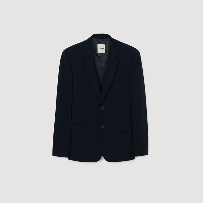 Veste de costume en laine