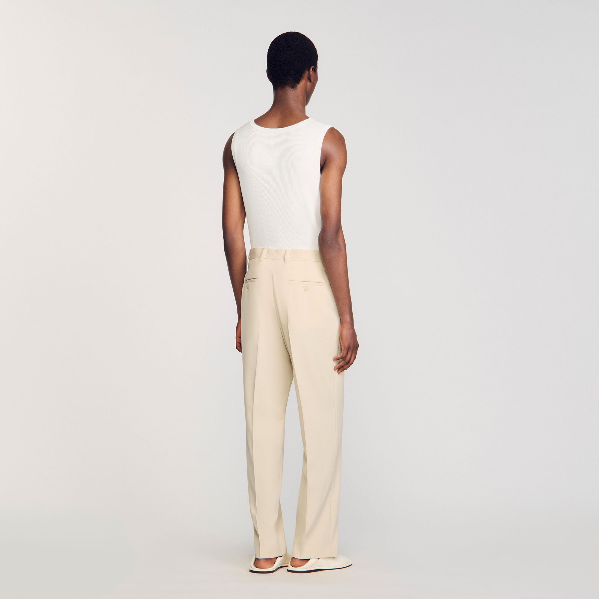 Pantalon de costume en laine