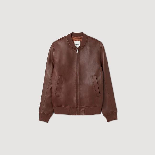 Blouson en cuir