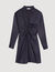 Robe courte à manches longues