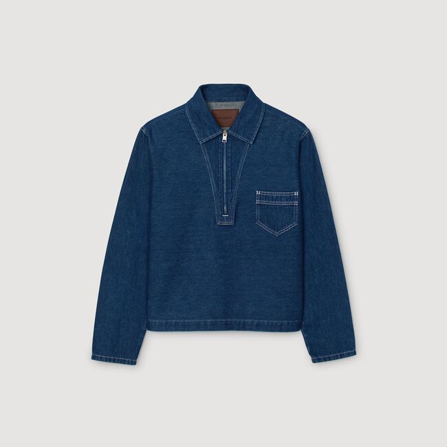 Tunique en denim