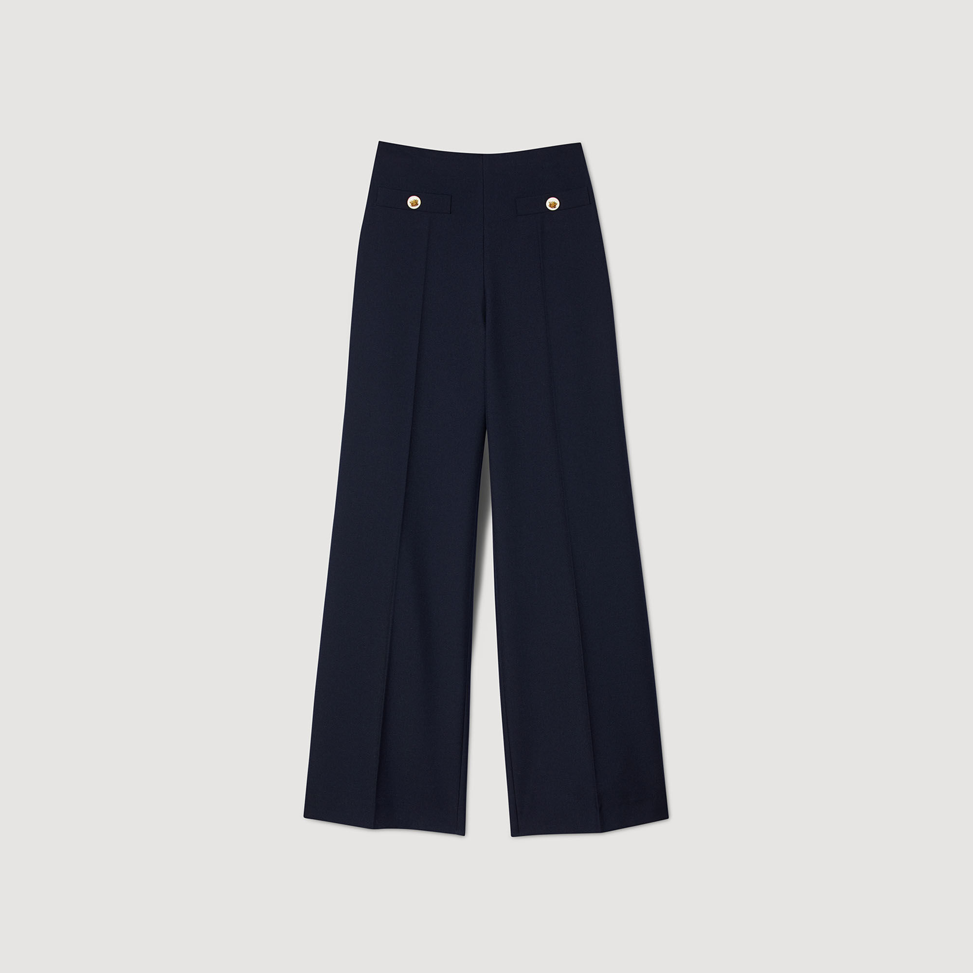 Pantalon cuir hotsell femme sandro