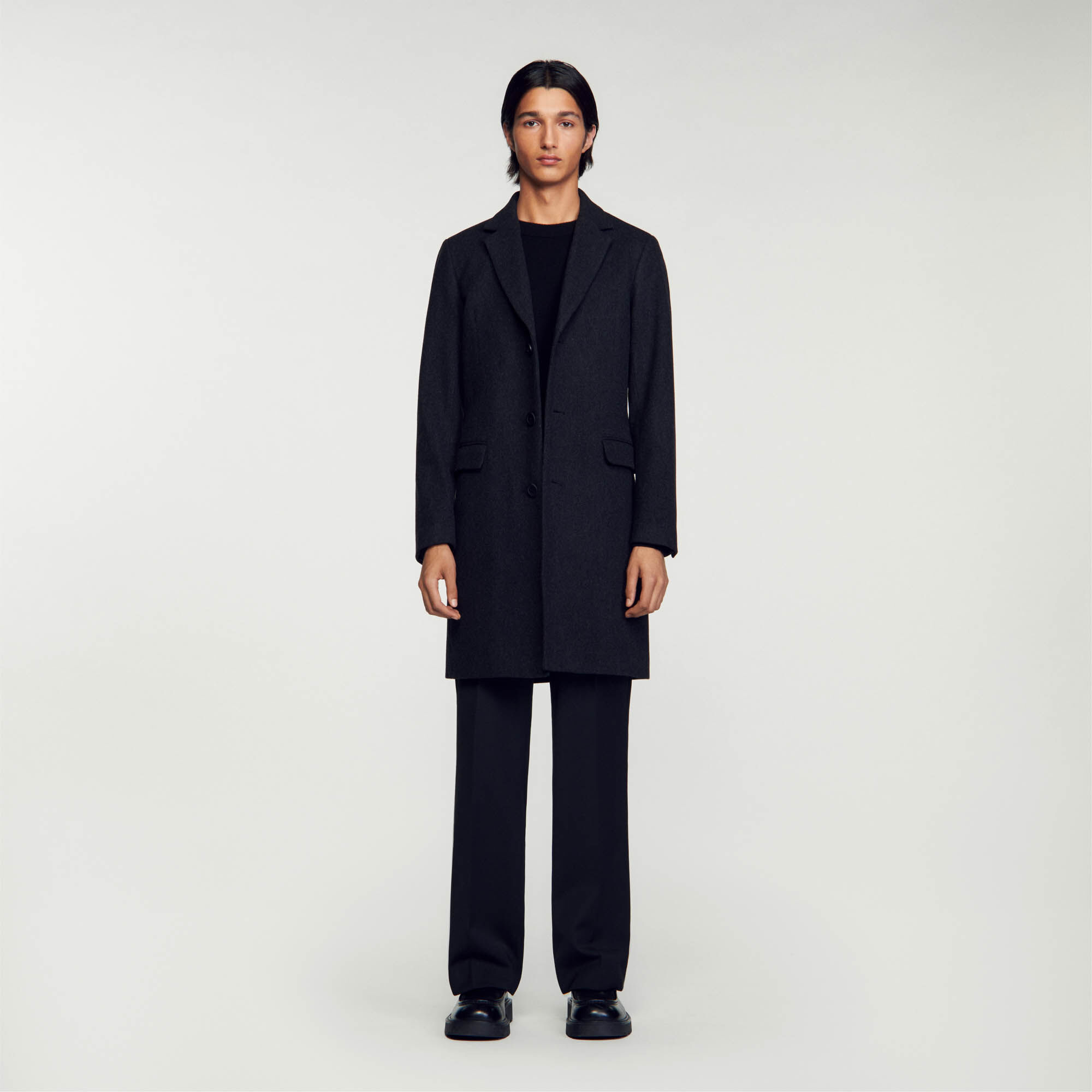 Manteau homme drap de laine sales