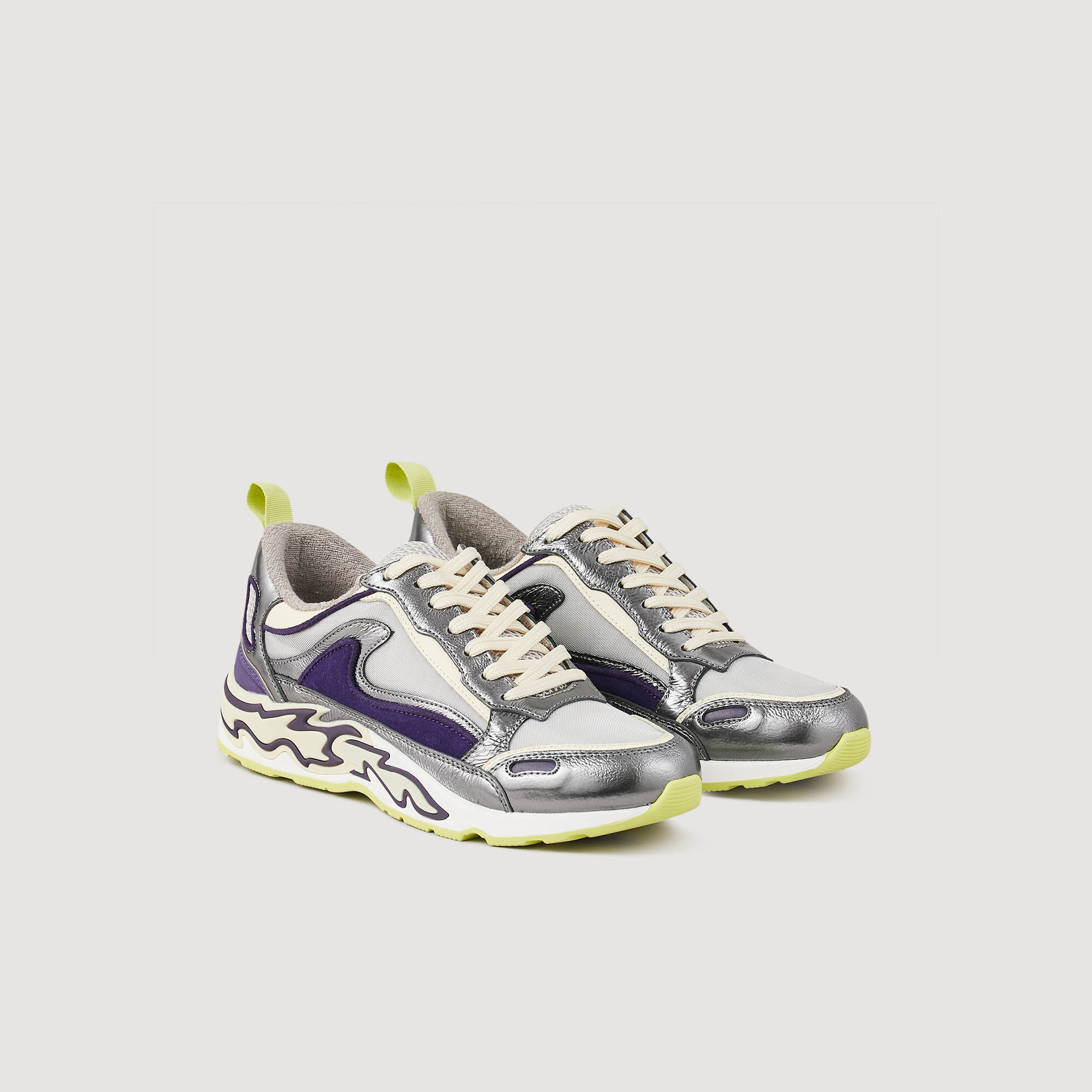 Basket flamme sandro cheap