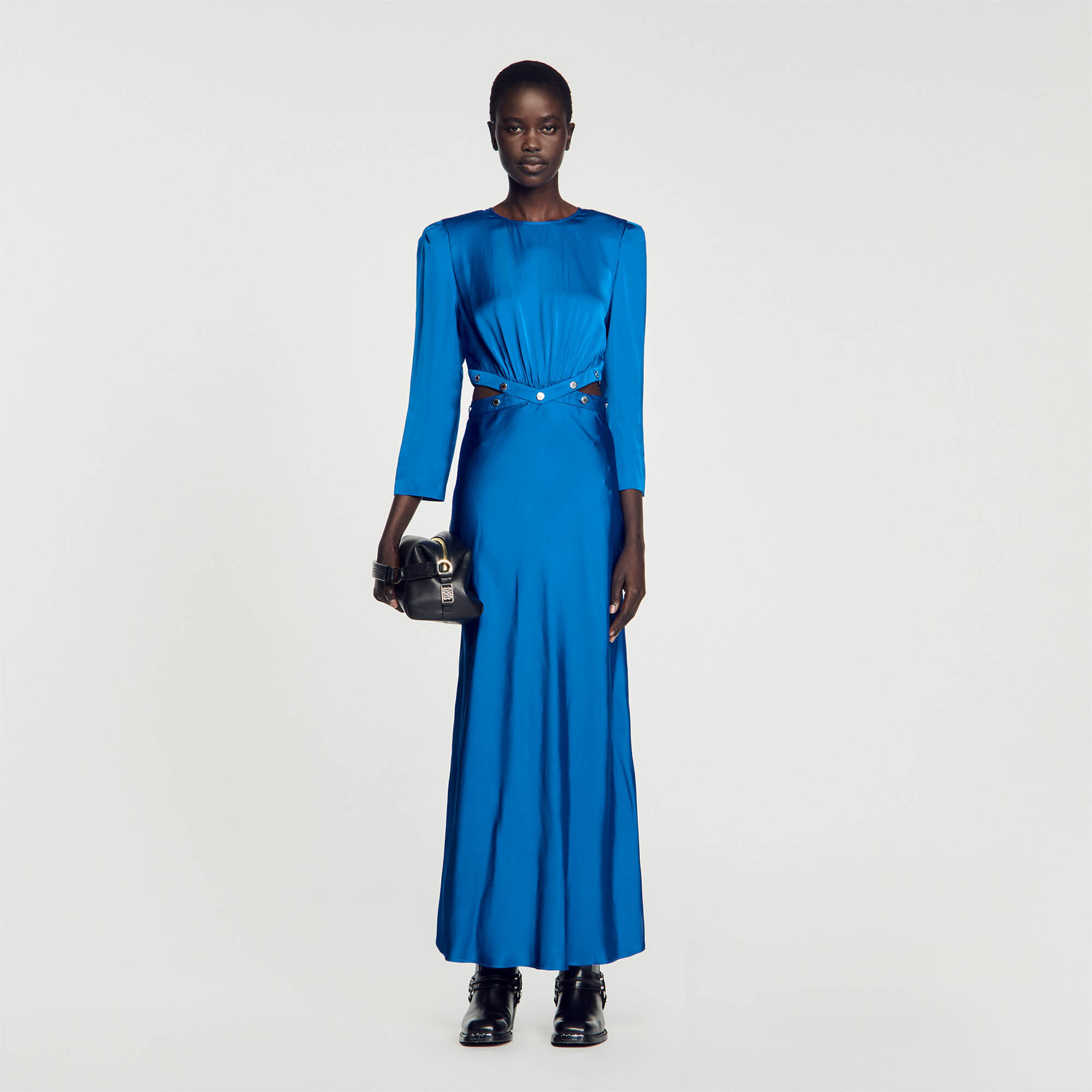 Sandro robe sales bleue