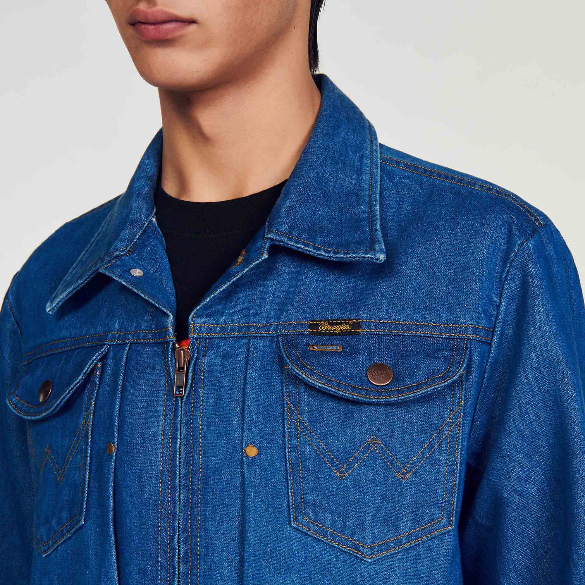 Veste jean hotsell sandro homme