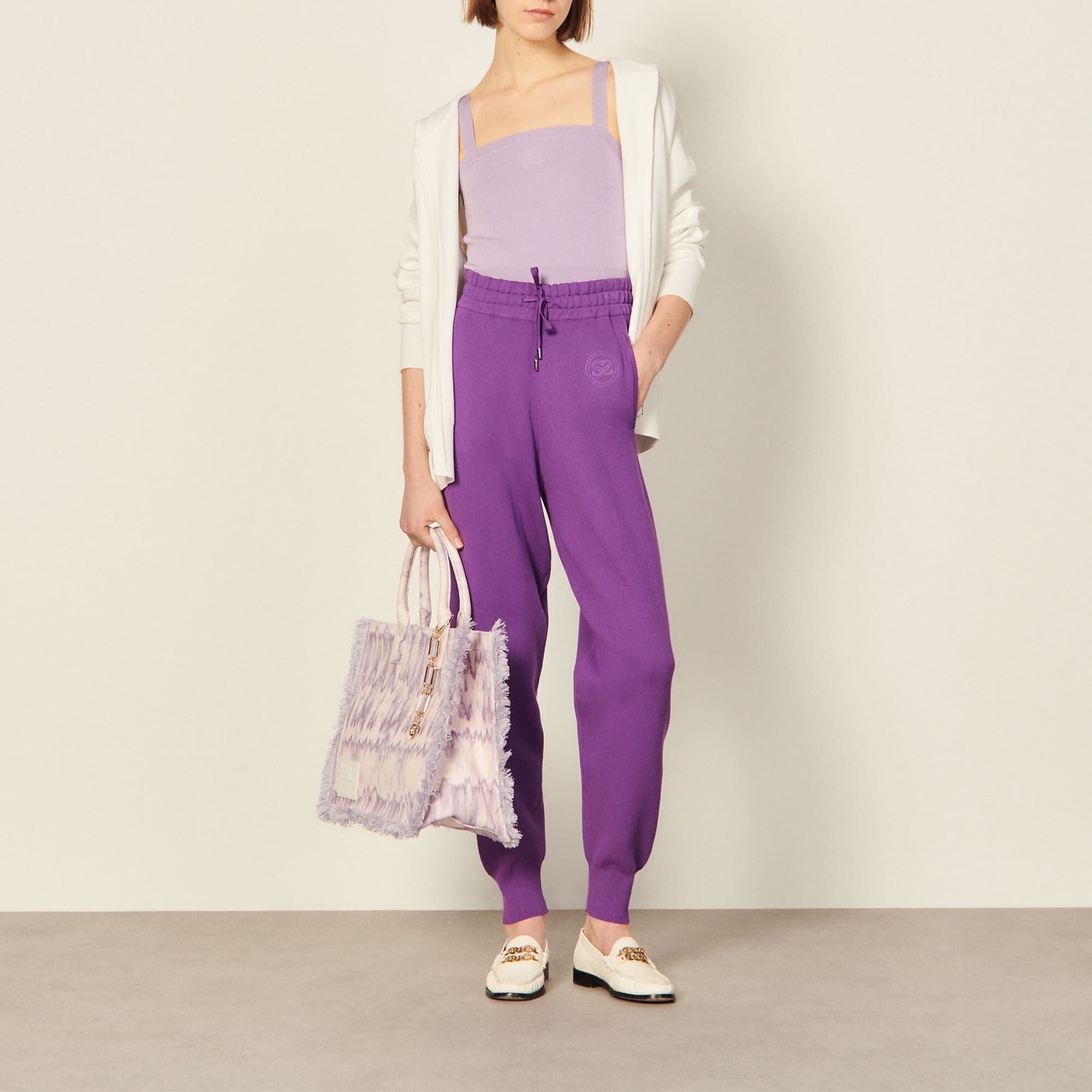 Jogging best sale maille femme