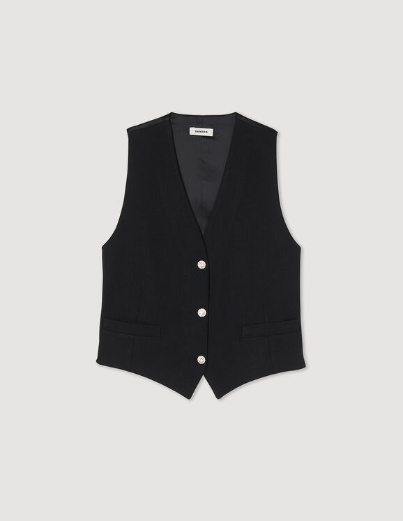 gilet strass homme