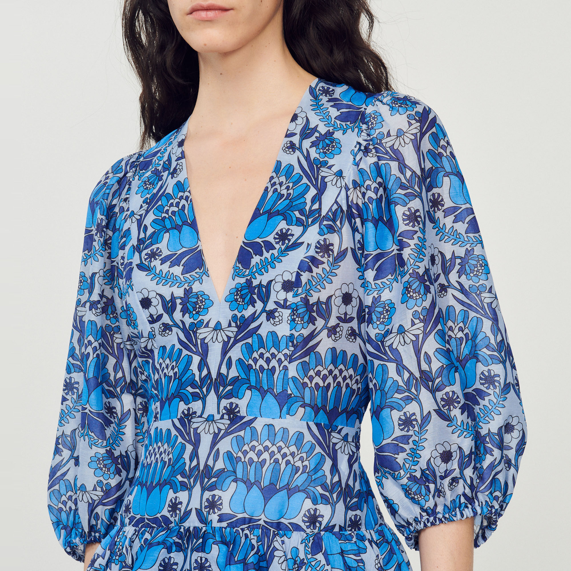 Robe foulard sales courte