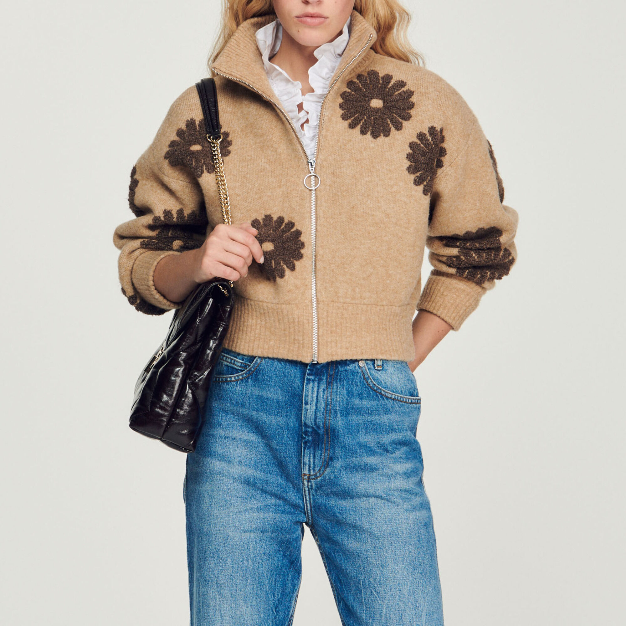 Pull shop fleur sandro