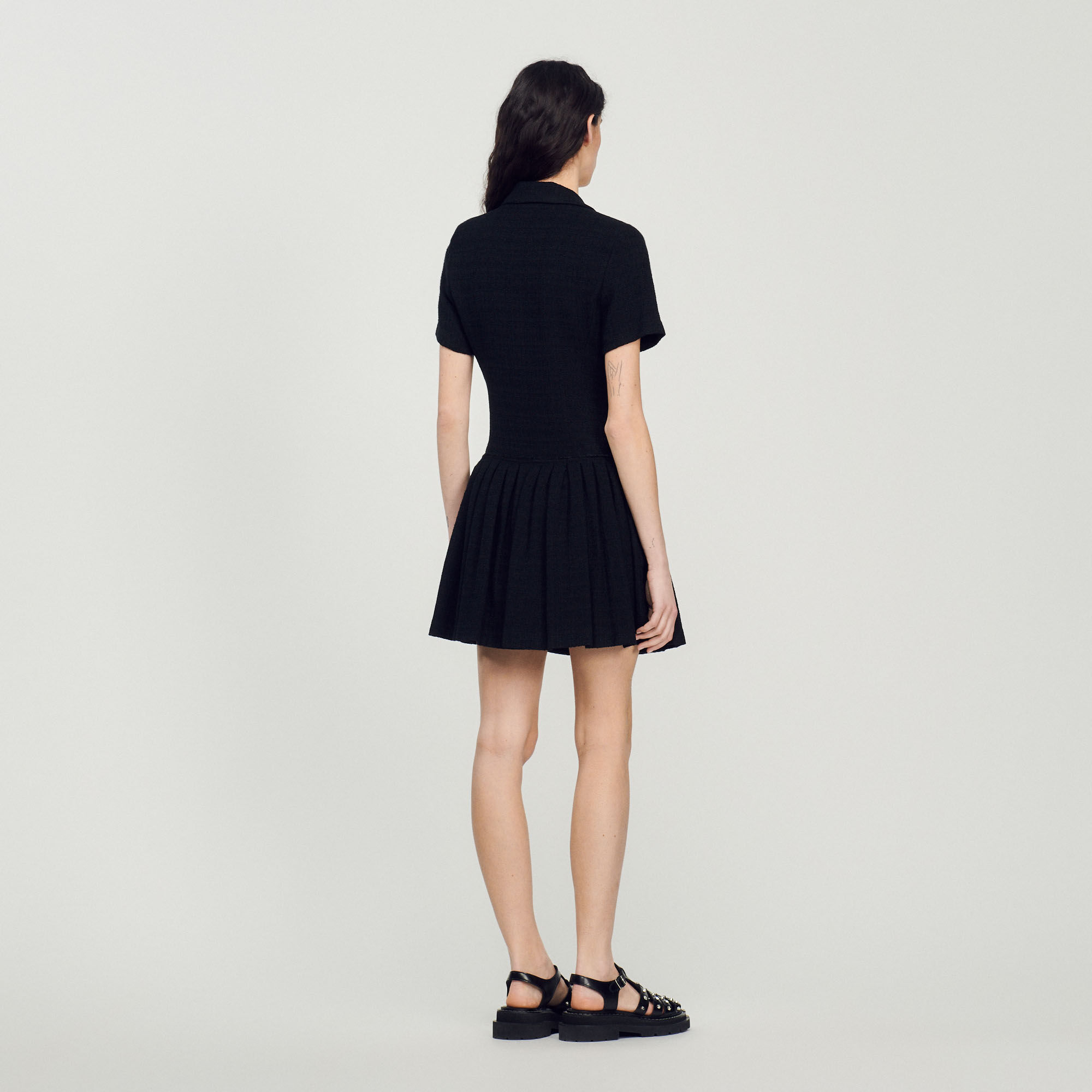 Sandro shop robe noir