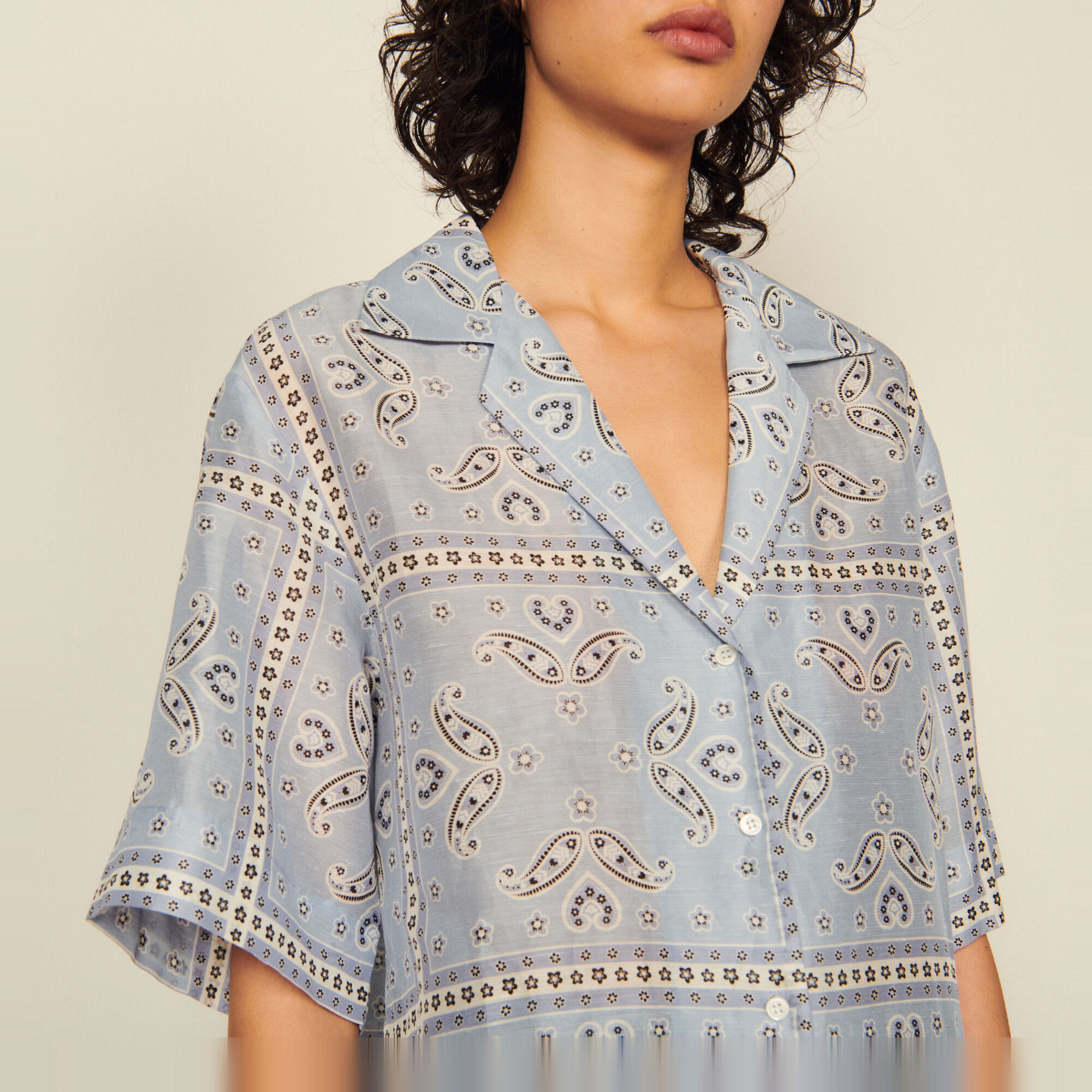 Chemise shop bandana femme