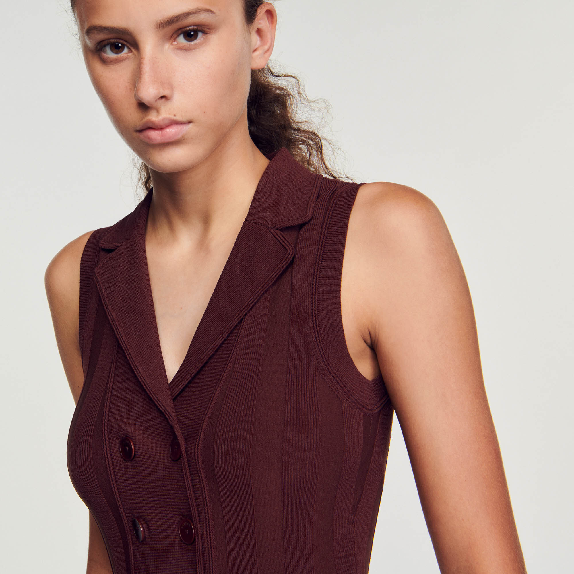 Veston femme hot sale sans manche