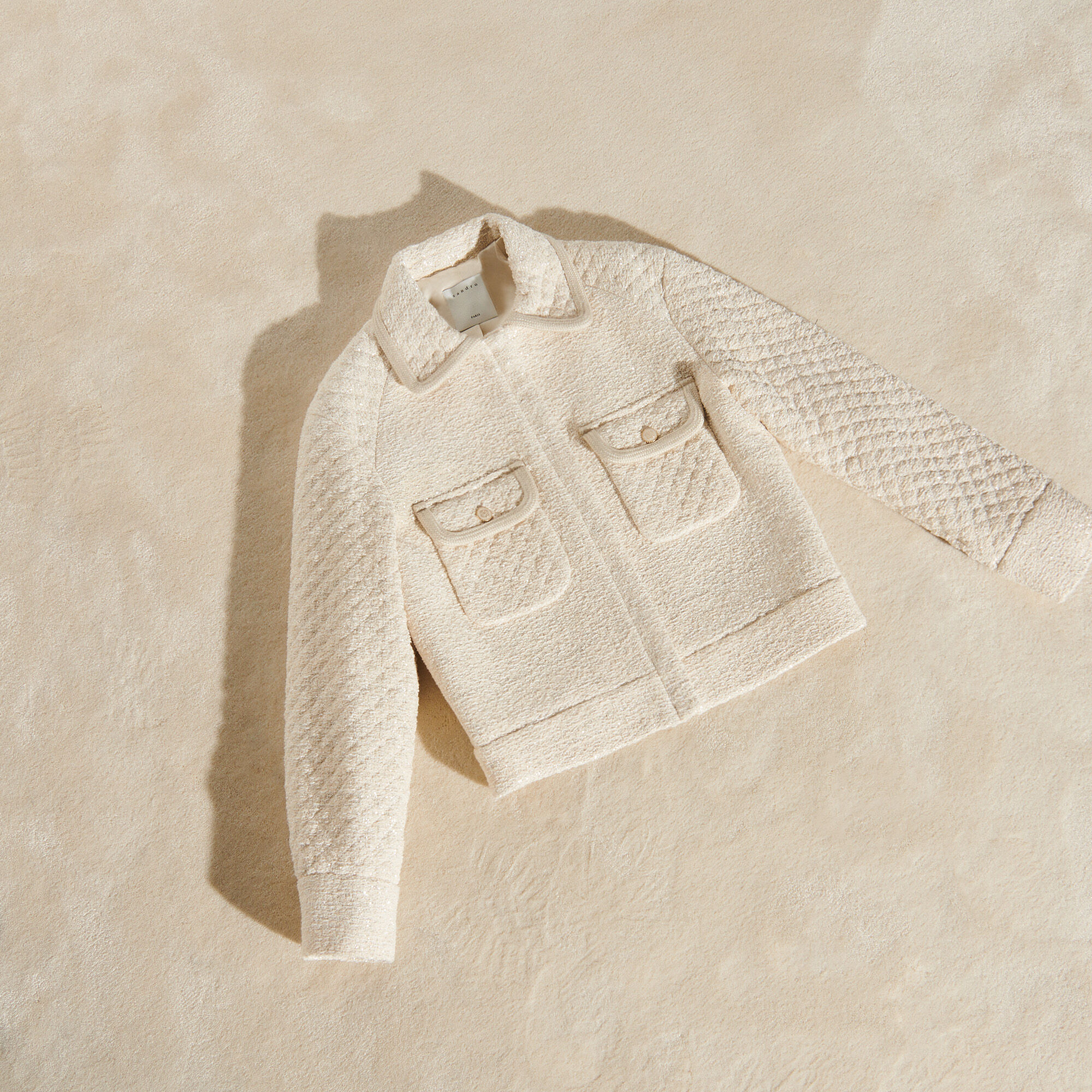 Veste tweed sandro clearance