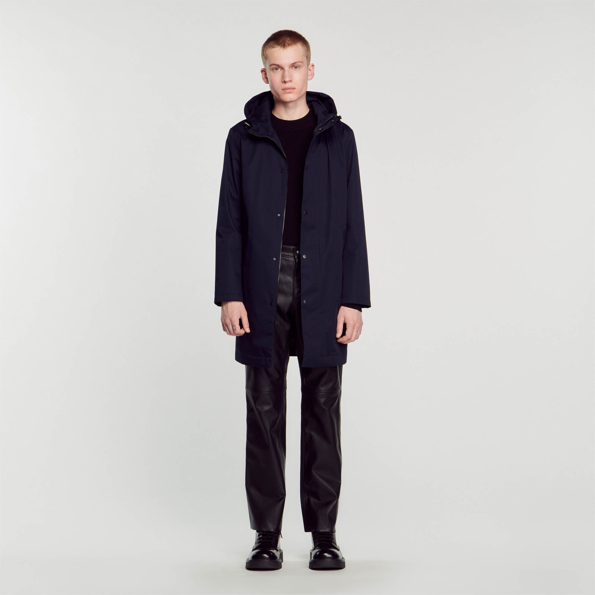 Imperm able Mac SHPMA00296 Manteaux Blousons Sandro Paris