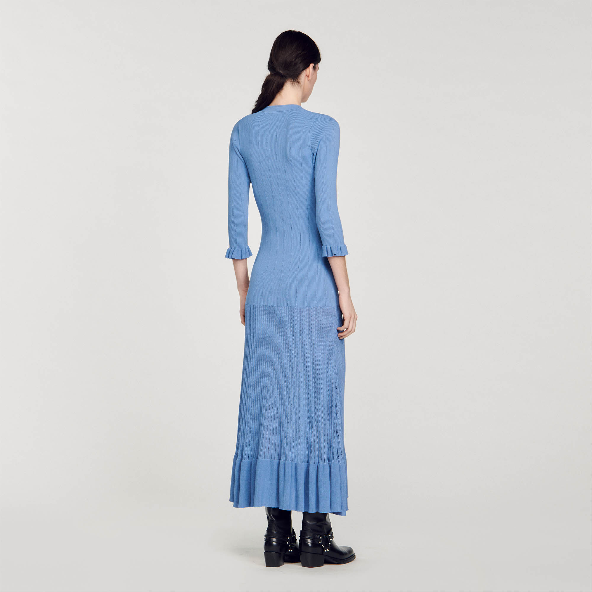 Robe 2025 maille sandro