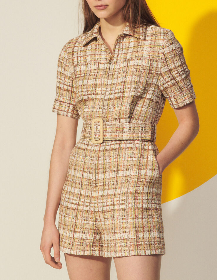 Sandro Combishort en tweed Select a size and. 2 Sandro Combishort en tweed Select a size and. 2