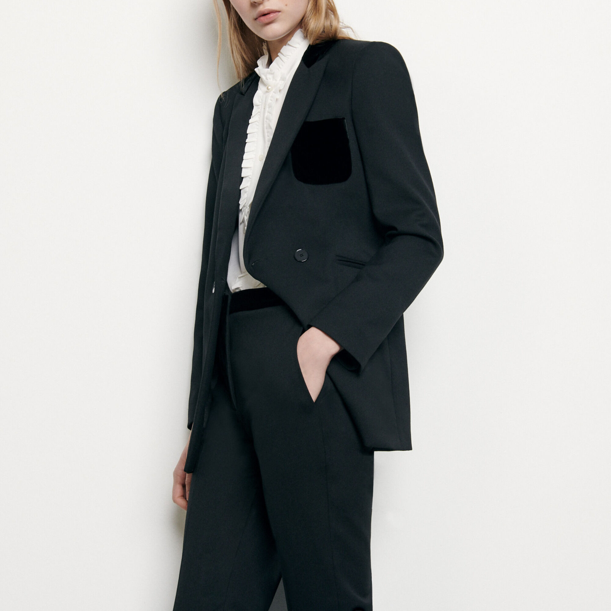Veste de tailleur SFPVE00257 - | Sandro Paris
