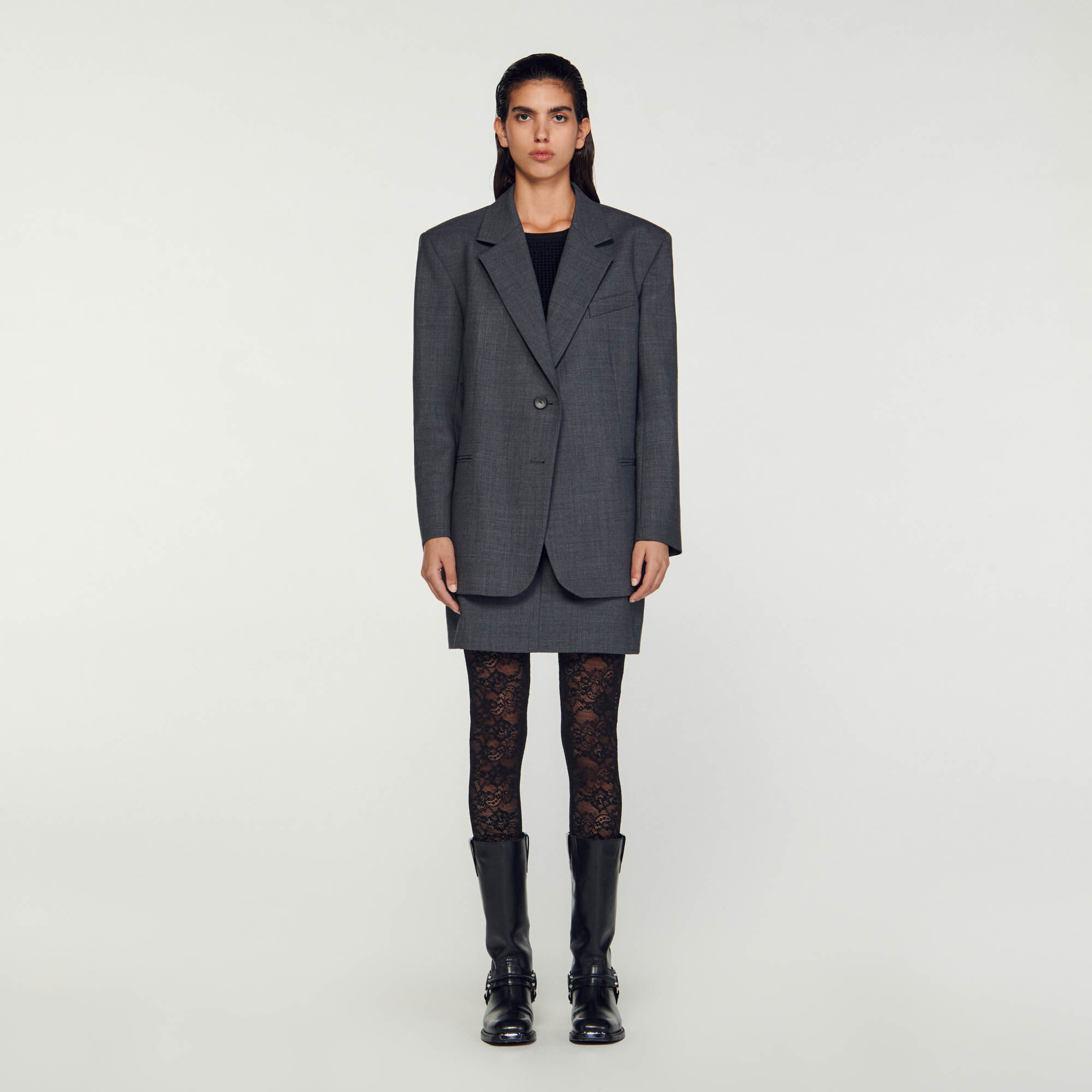 Veste tailleur hotsell femme oversize