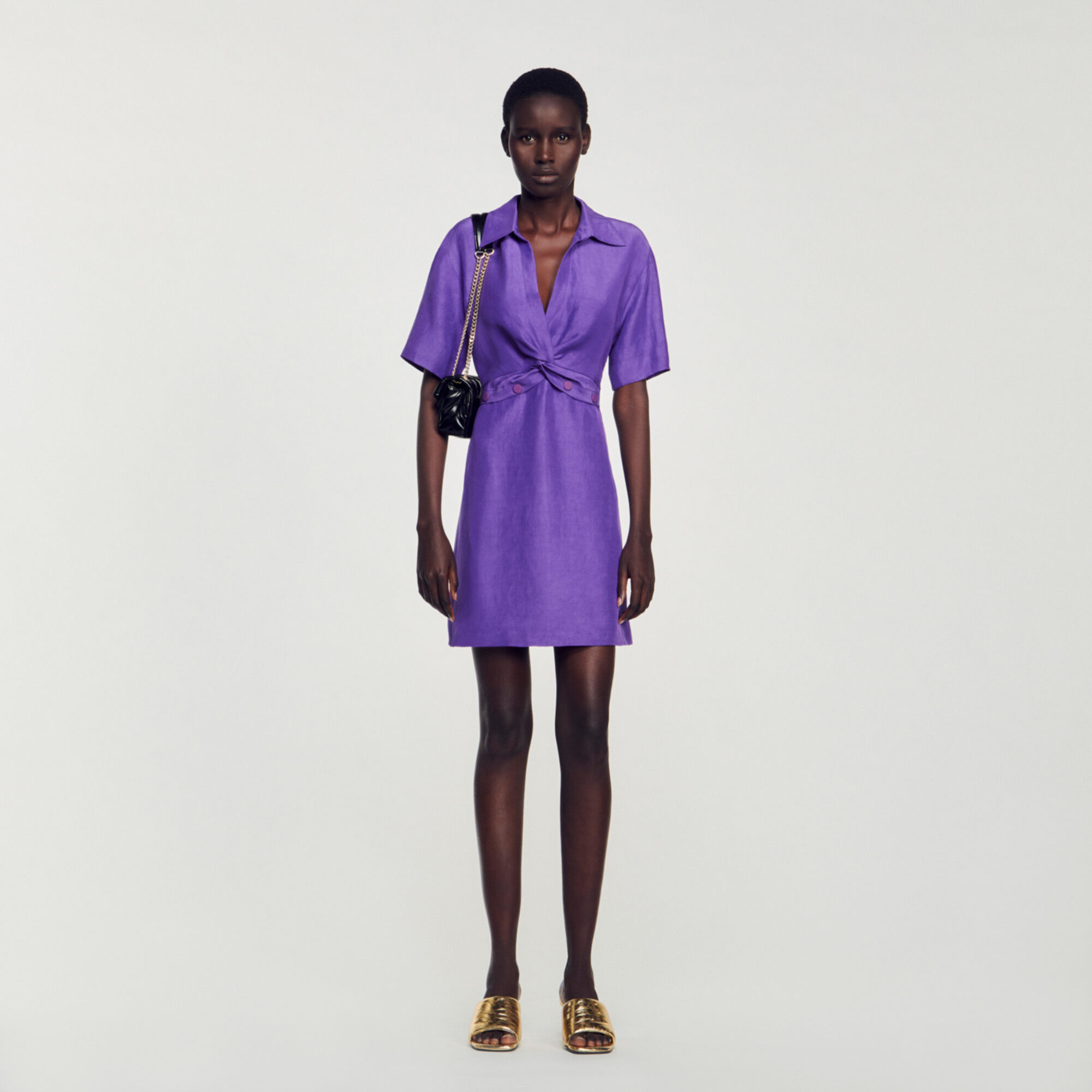 Robe courte sandro online
