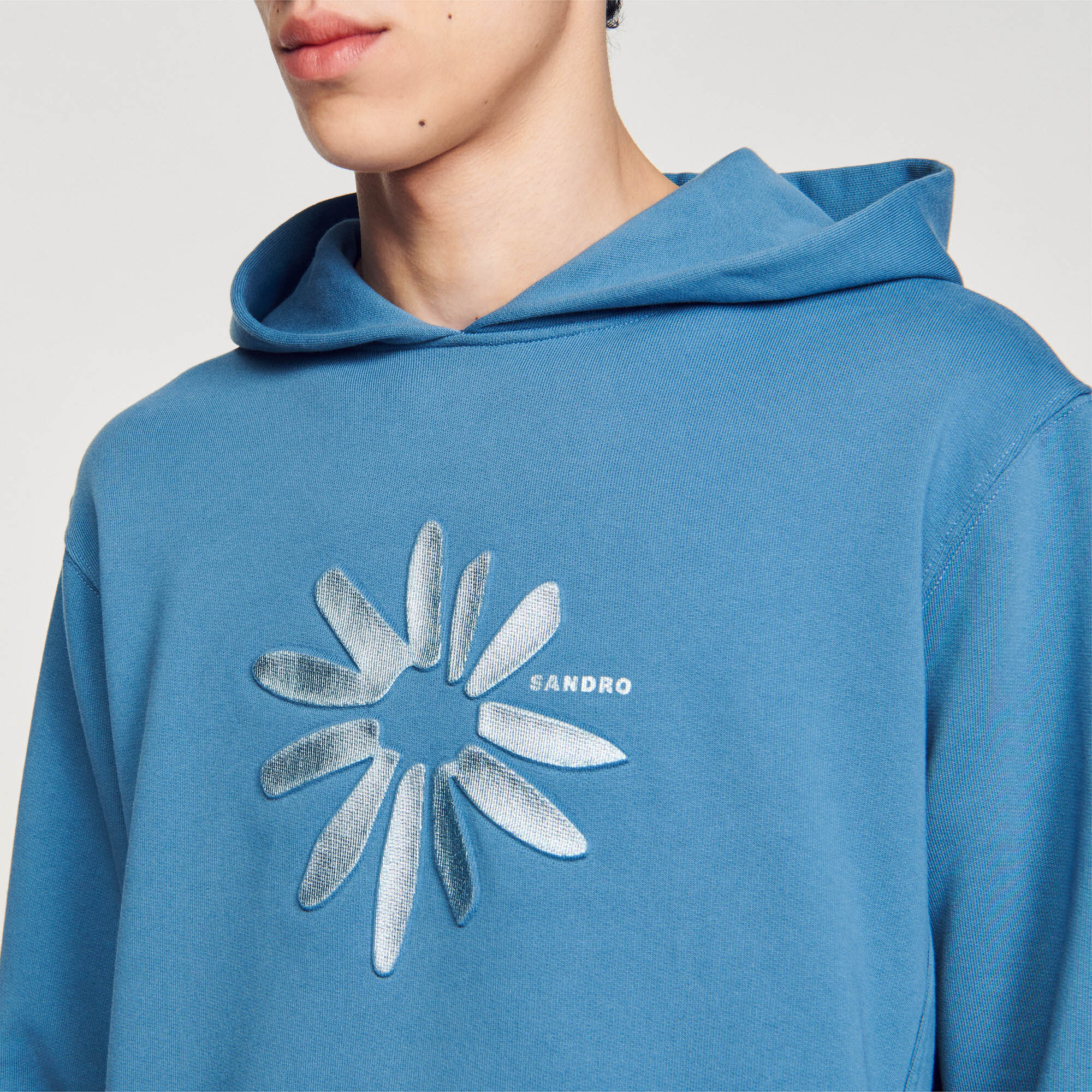 Pull fleur sandro outlet