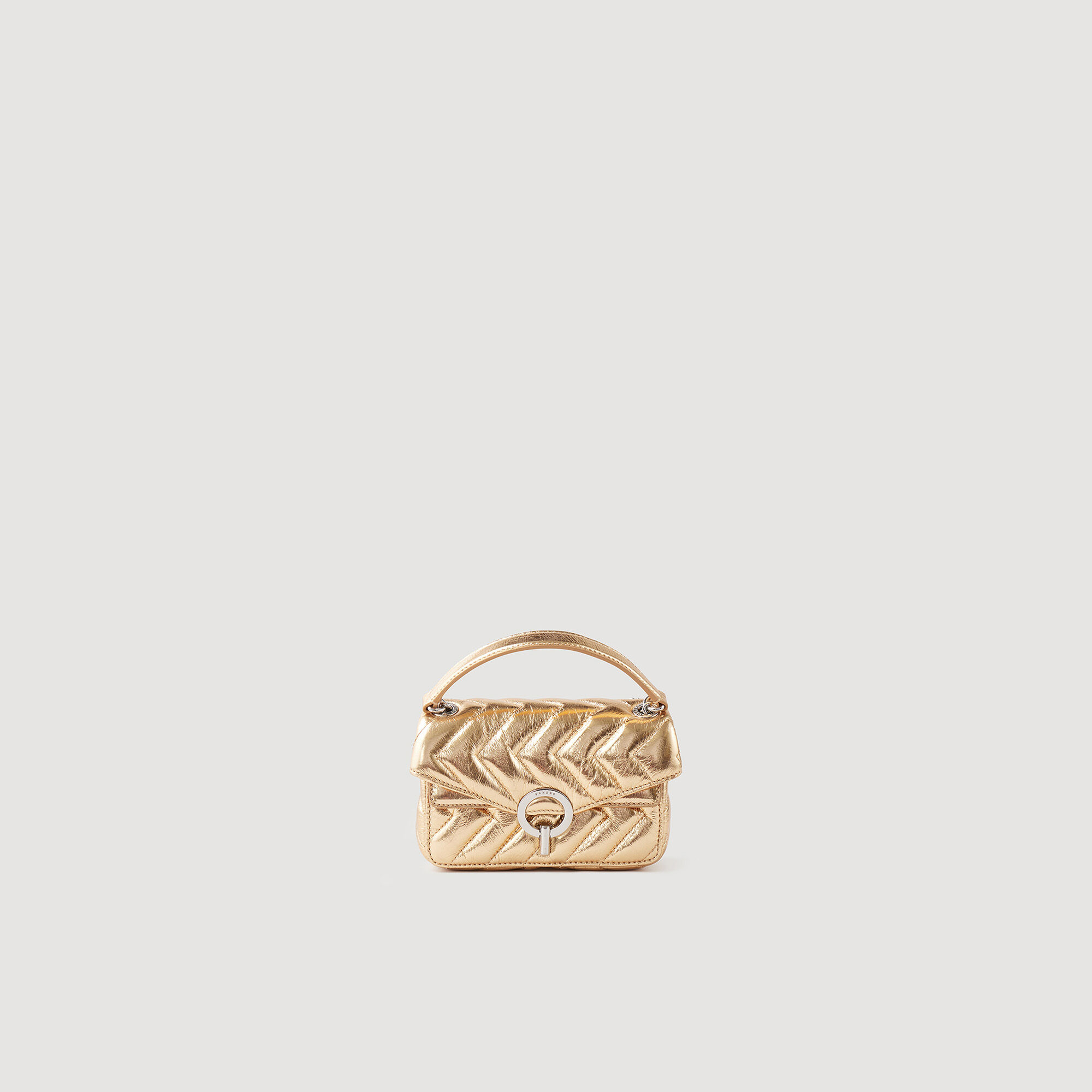Sac doré sandro store