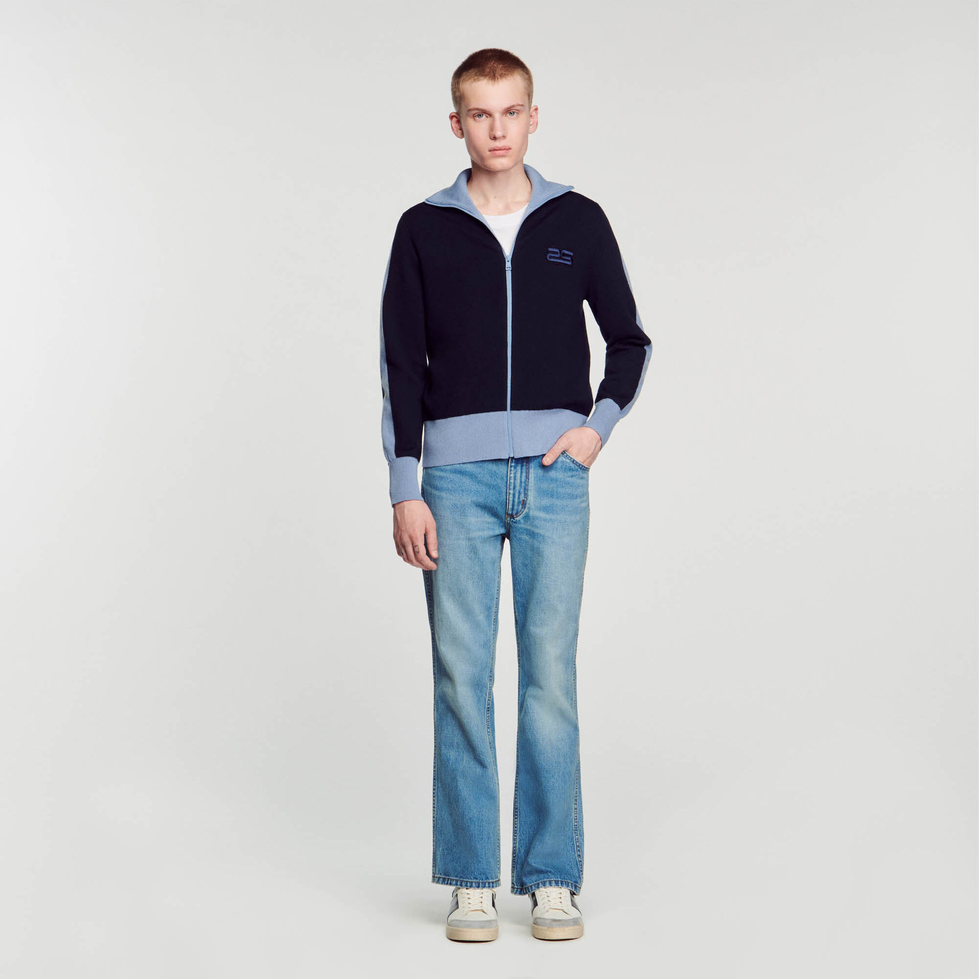 Gilet shop sandro homme