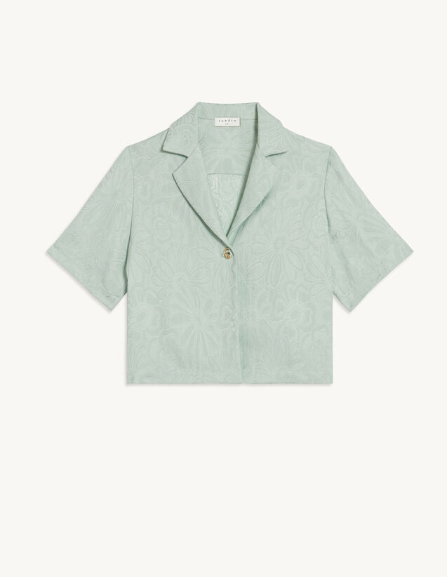 Sandro Chemise pyjama en jacquard. 1 Sandro Chemise pyjama en jacquard. 1