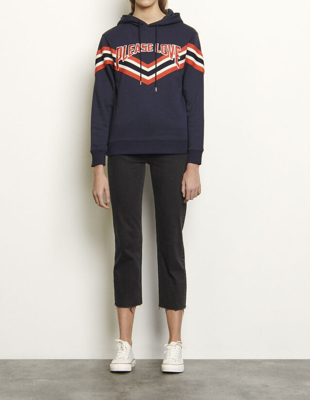 sweat shirt femme sandro