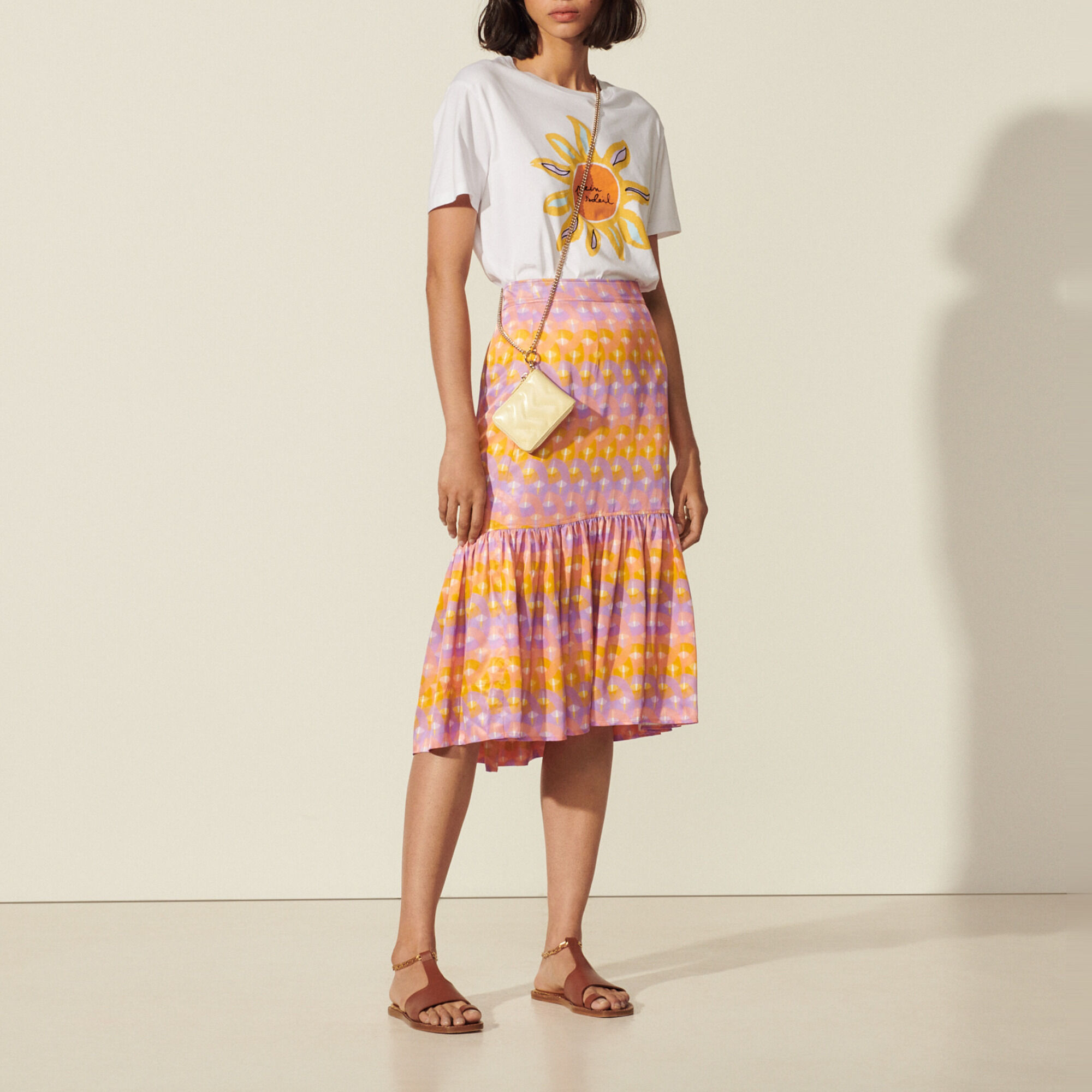 Jupe longue sandro shop
