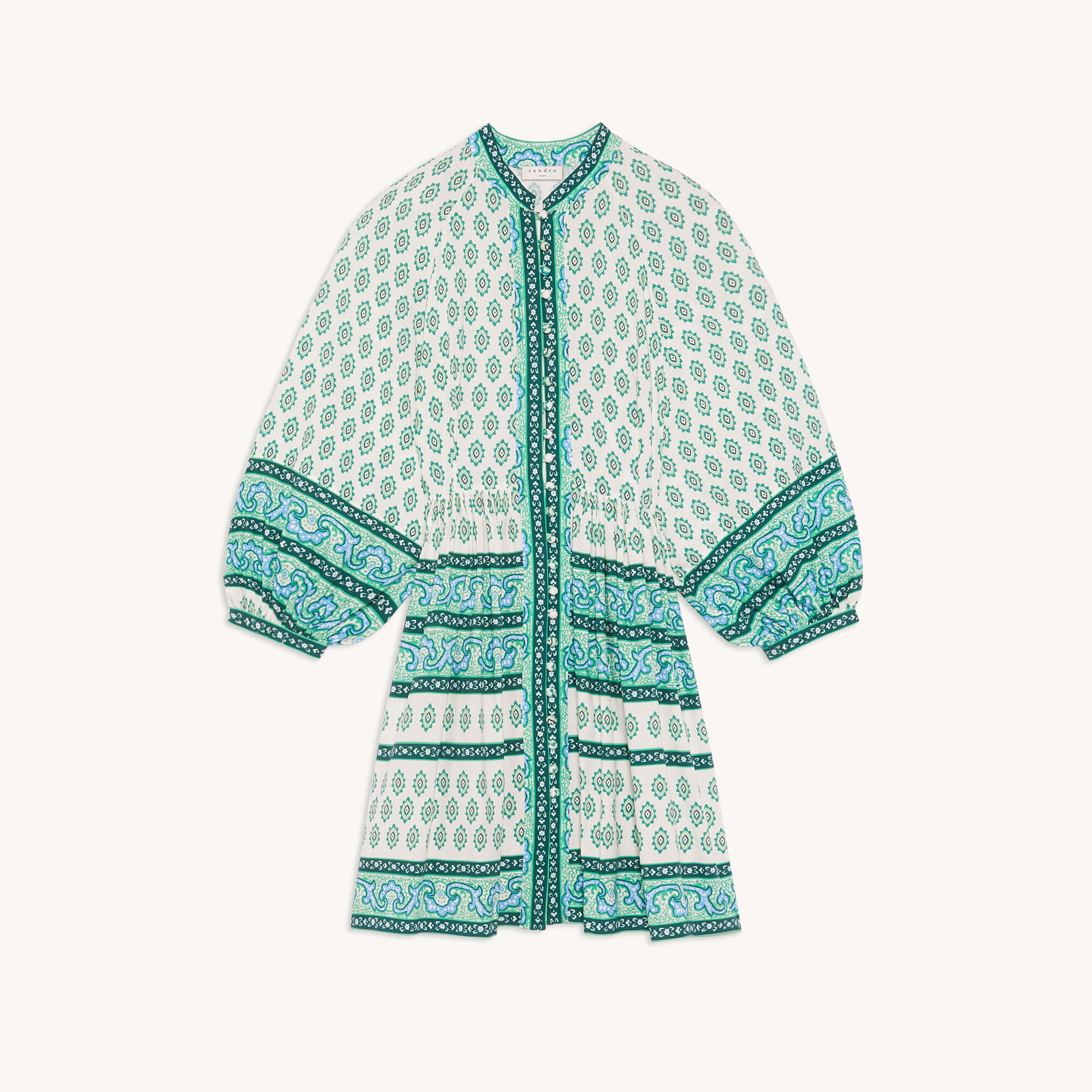 sandro robe chemise