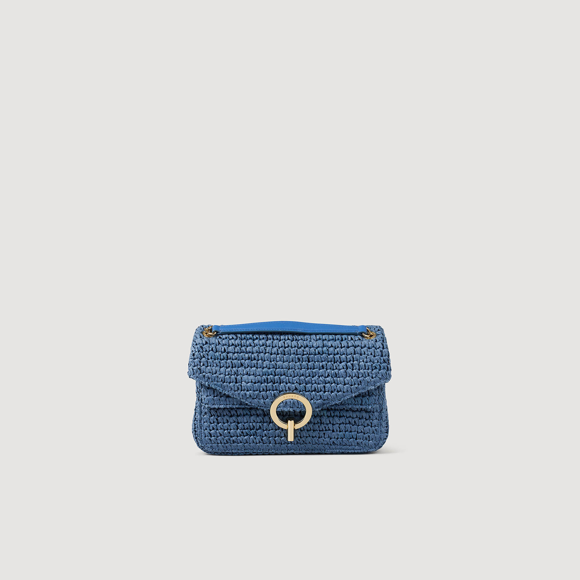 Sac top sandro bleu