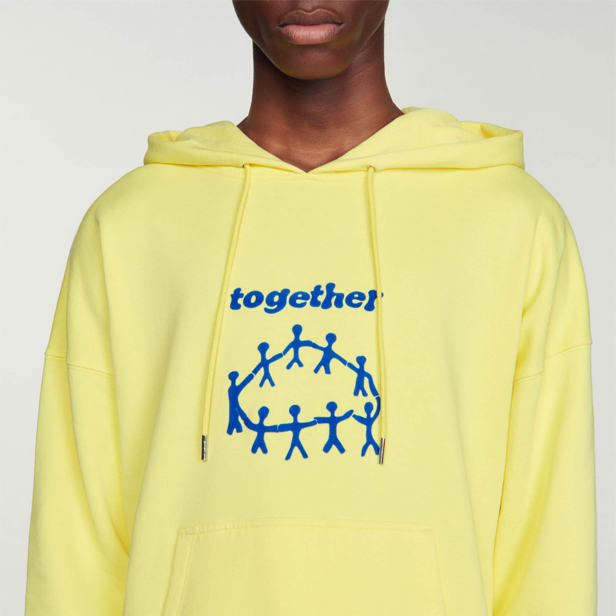 Hoodie clearance jaune homme