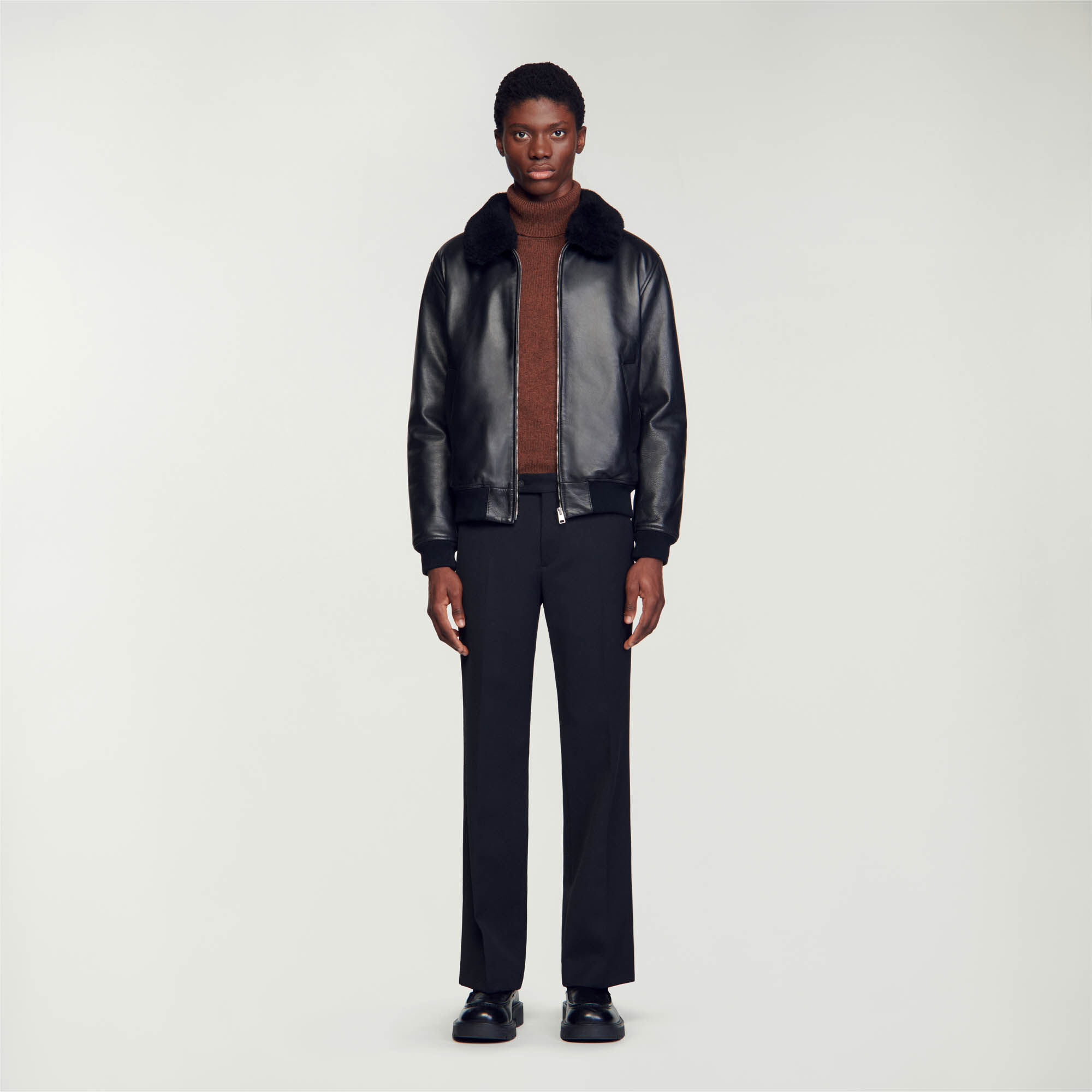 Sandro 2025 veste cuir