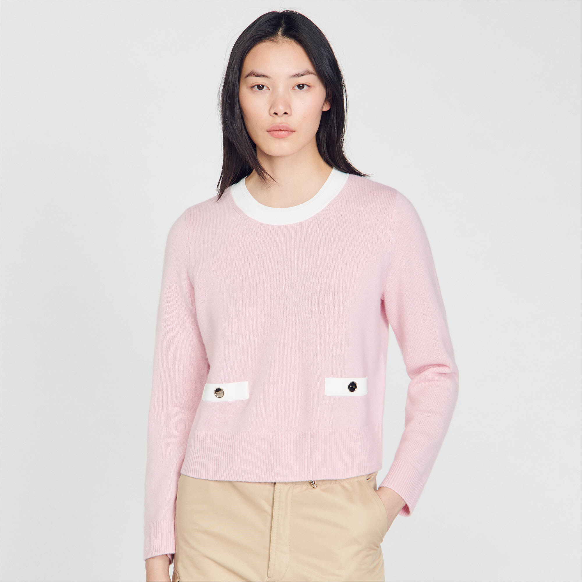 Pull sandro rose discount