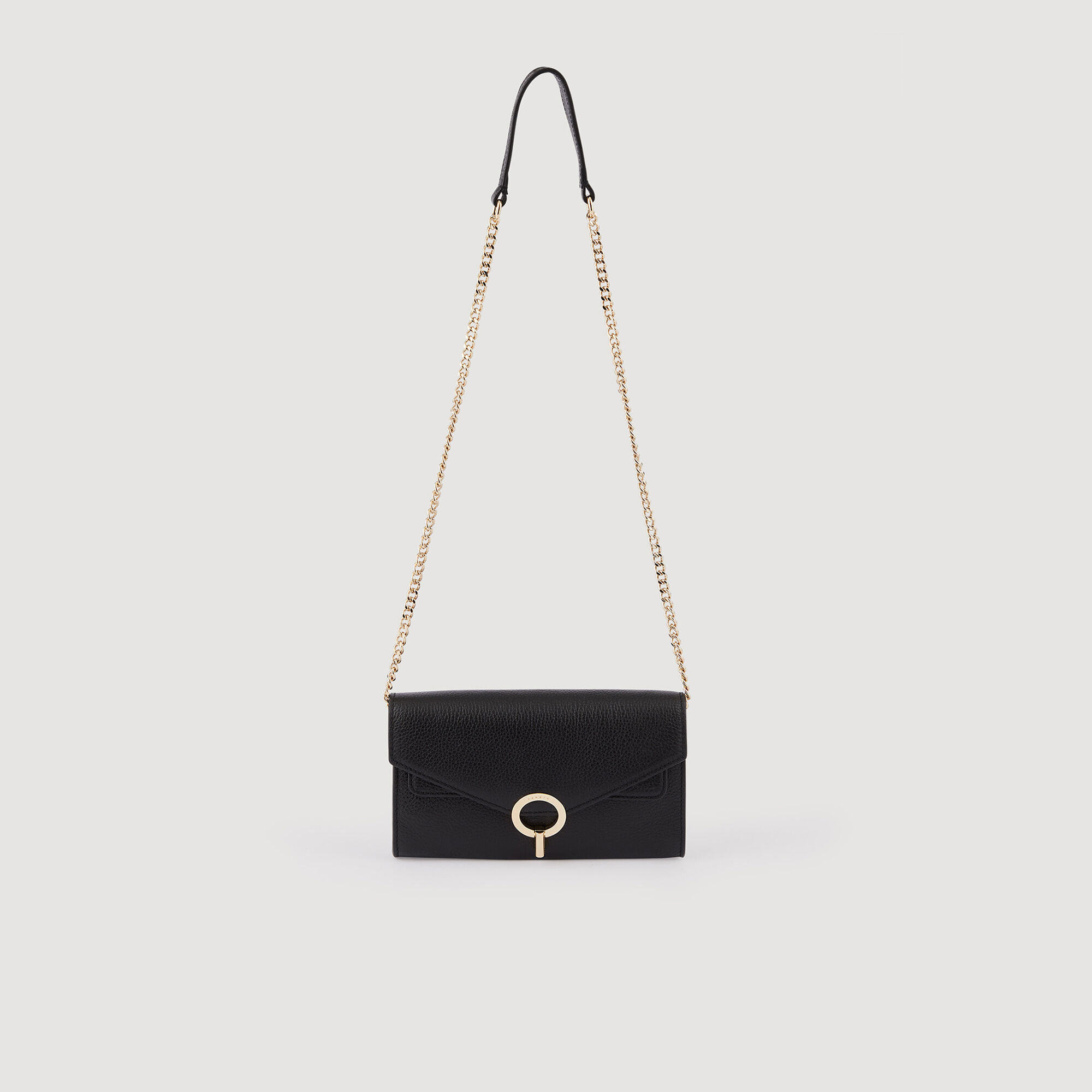 pochette sandro orange