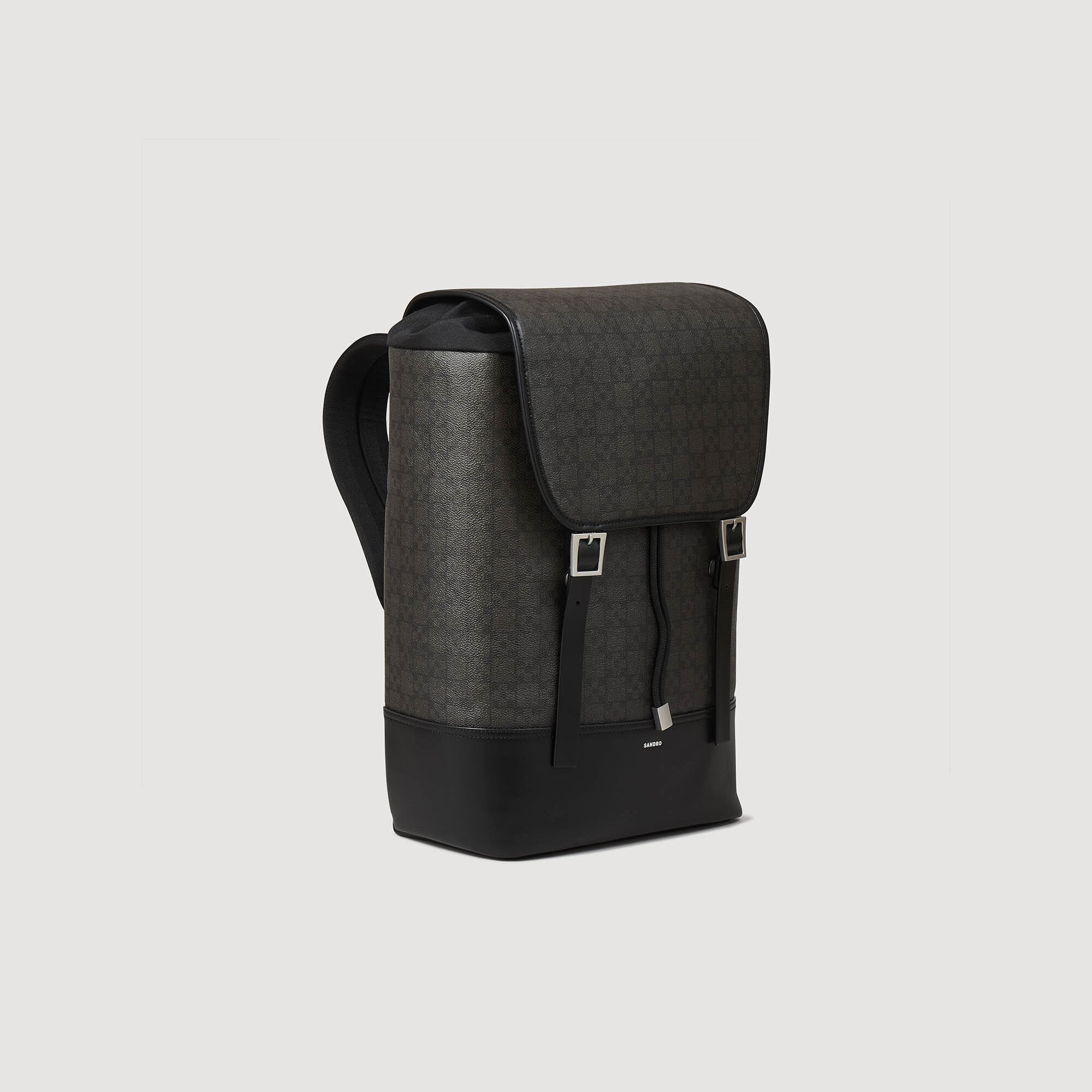 Sac dos en toile enduite Square Cross