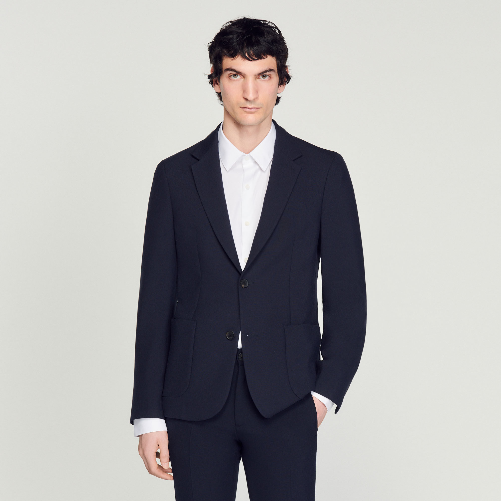Veste de costume d structur e SHPVE00687 Costumes Smokings