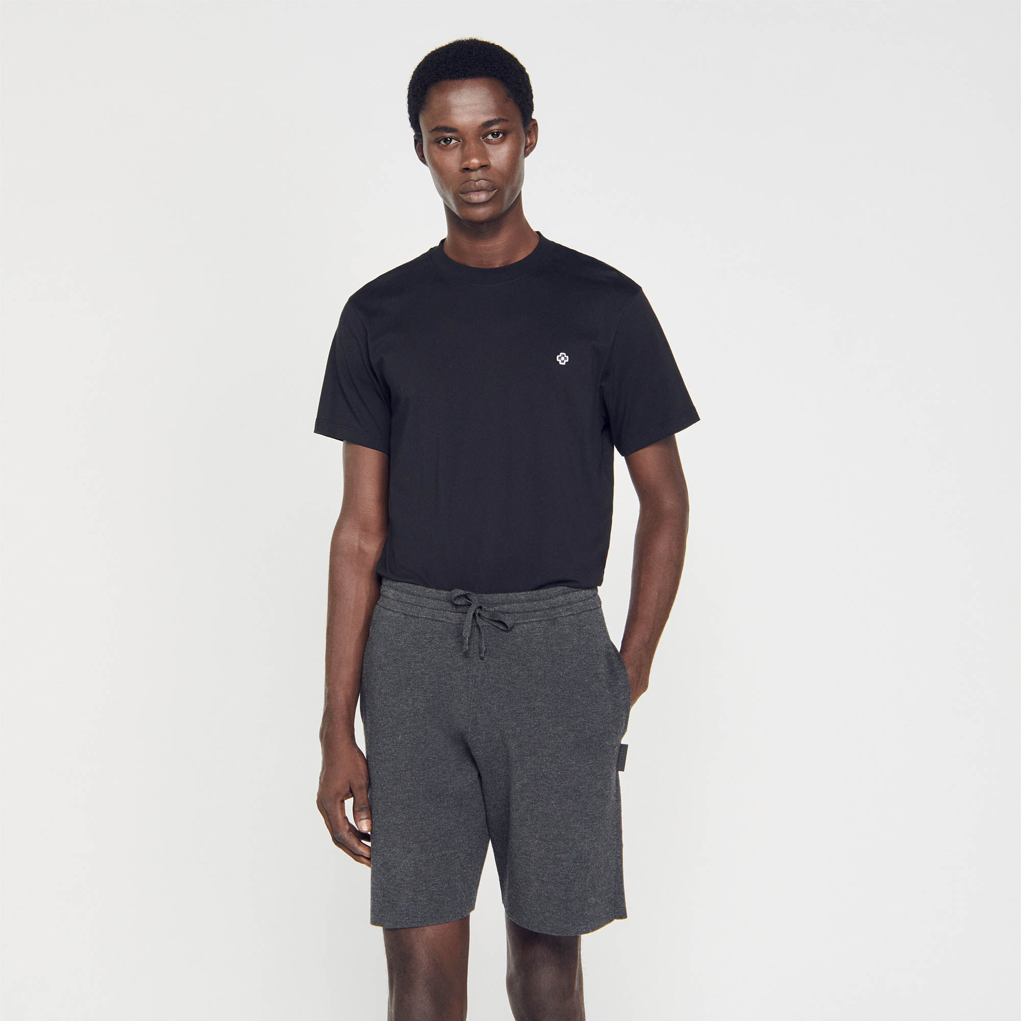Short en online cuir sandro