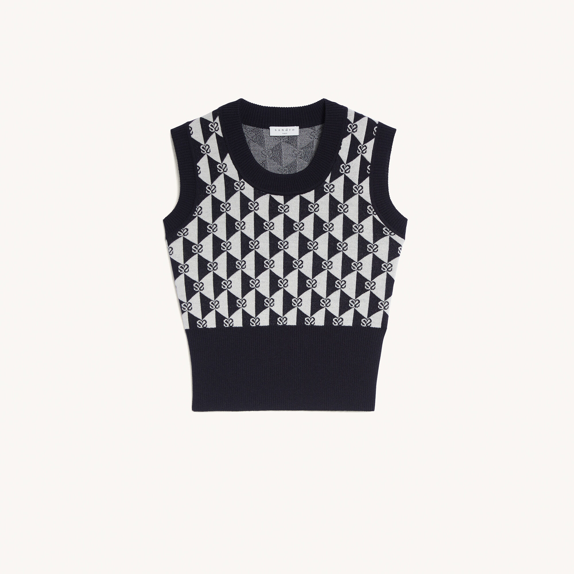 Sandro pull sans manche clearance