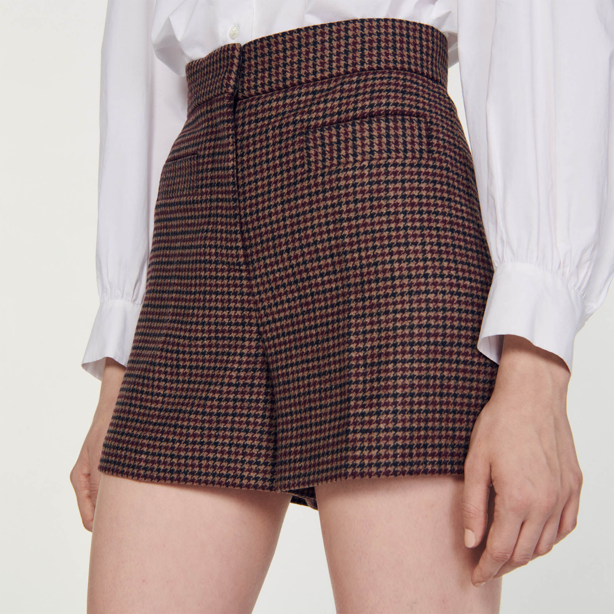 Short cuir sandro 2025