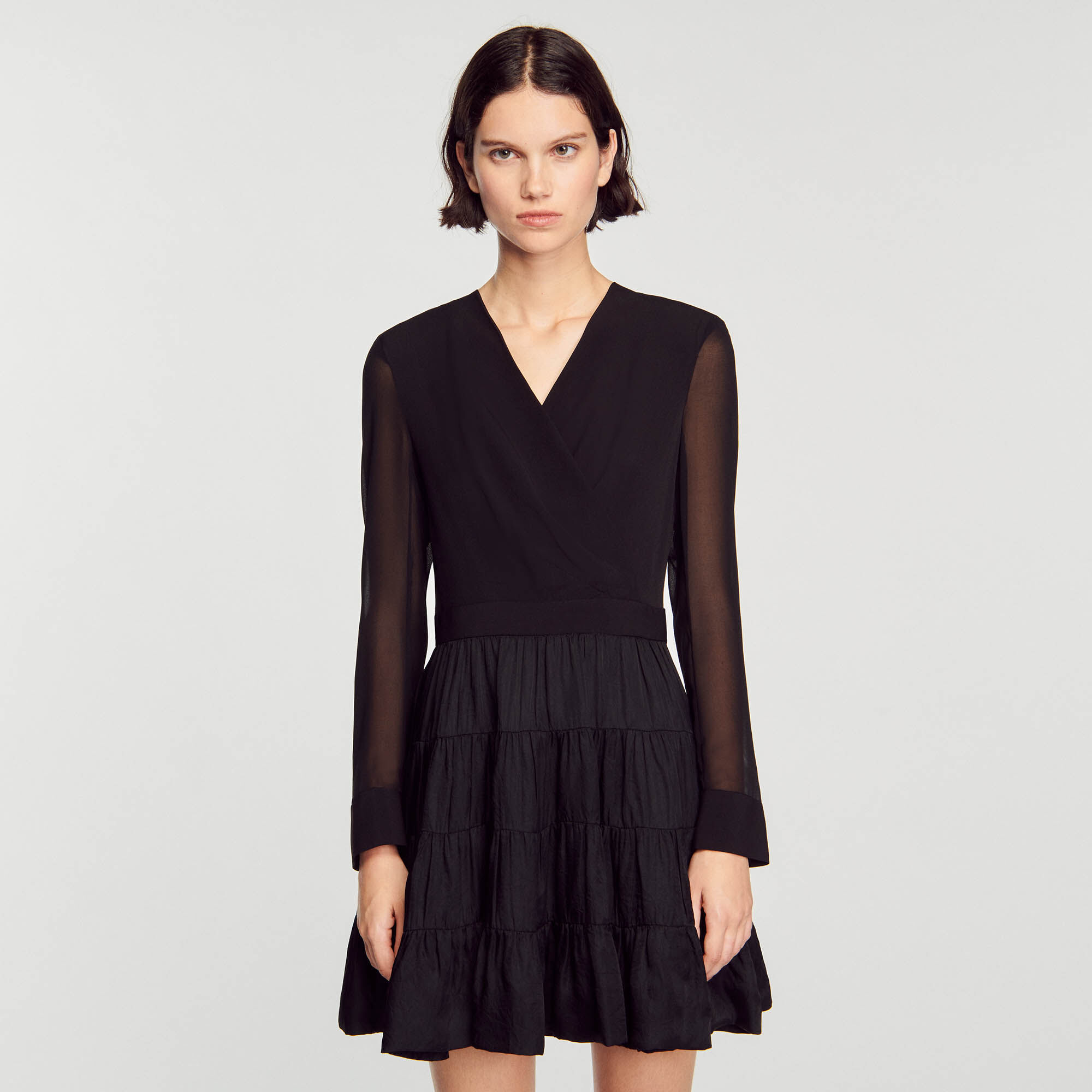 Robe courte sandro deals
