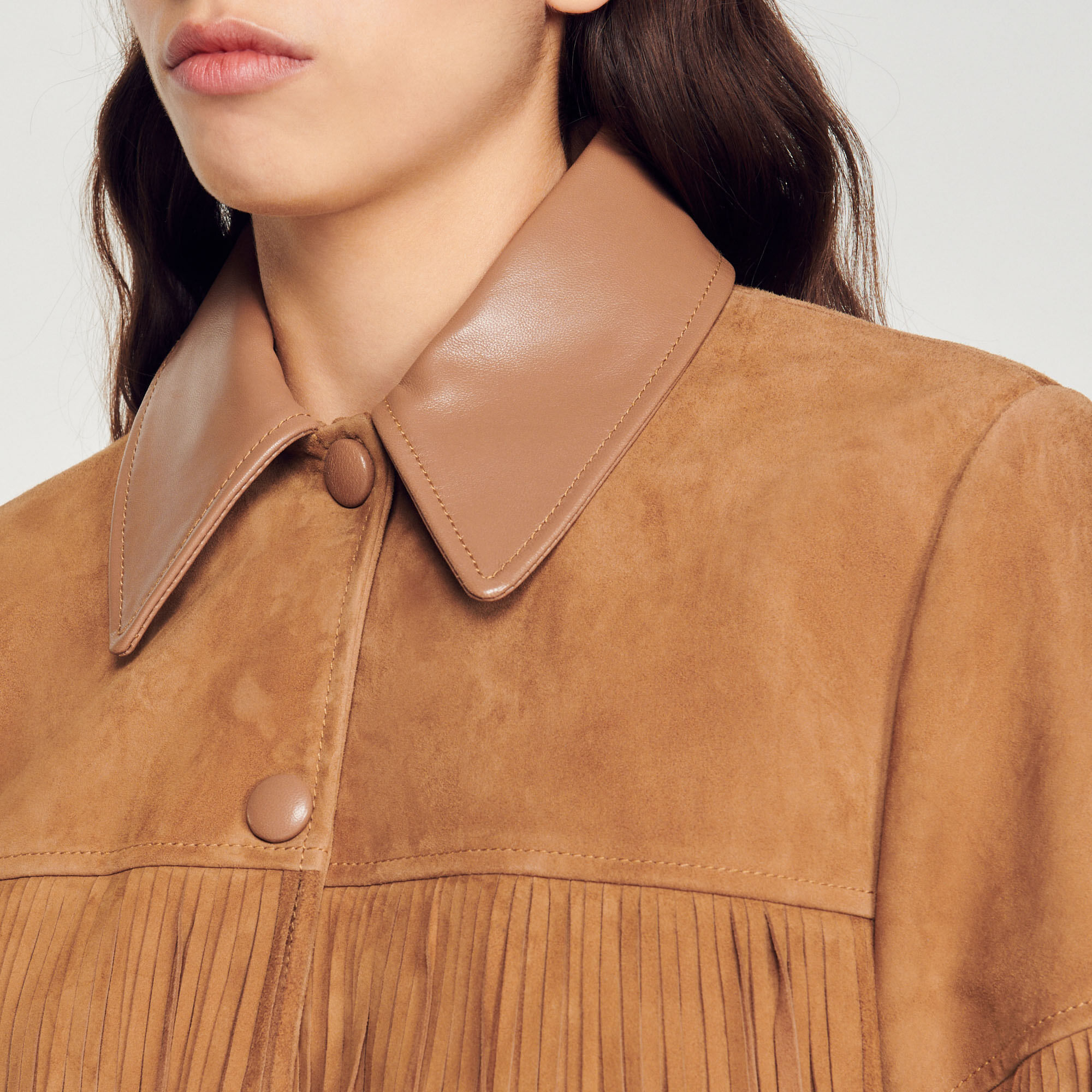 Sac sandro deals franges