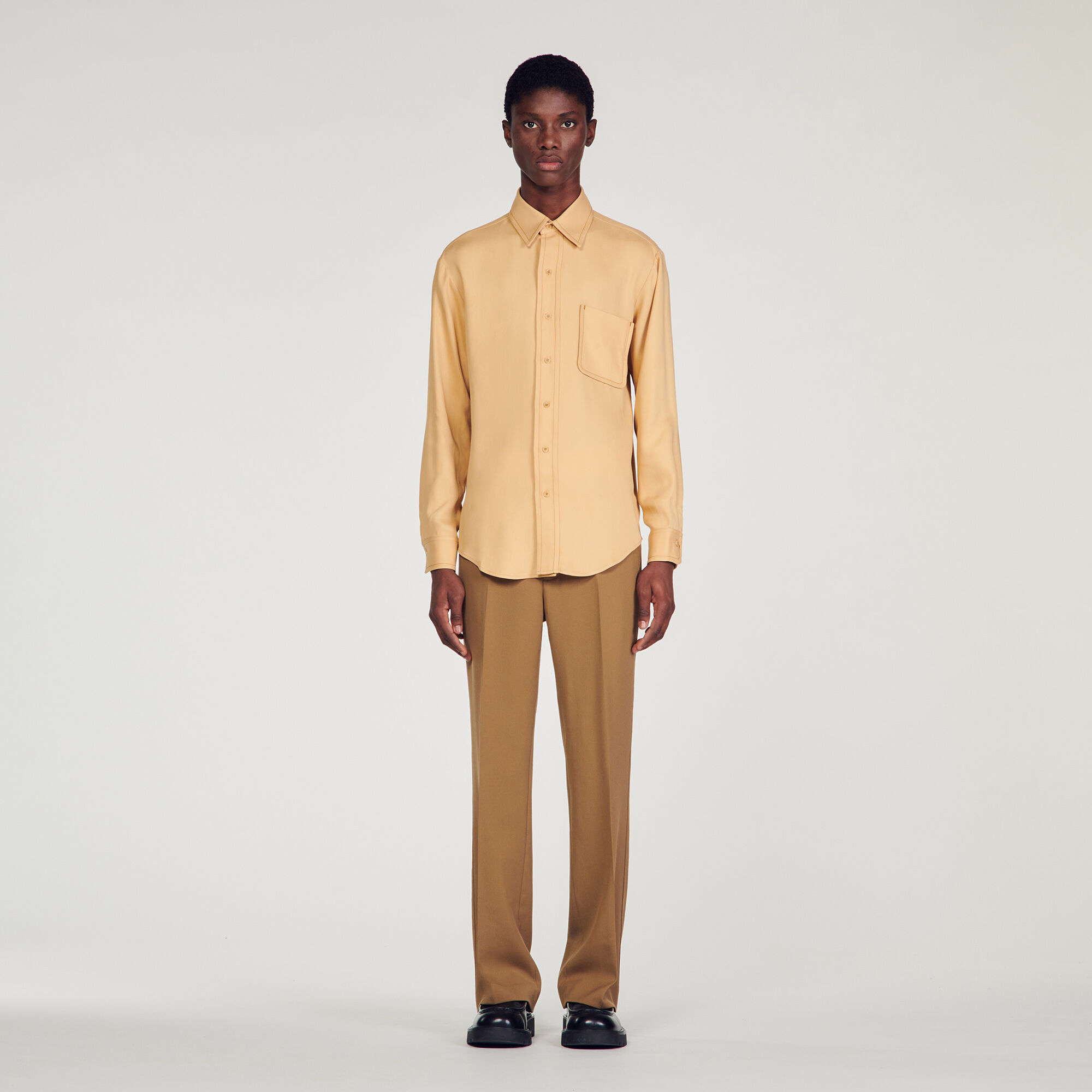 Chemise sandro online homme