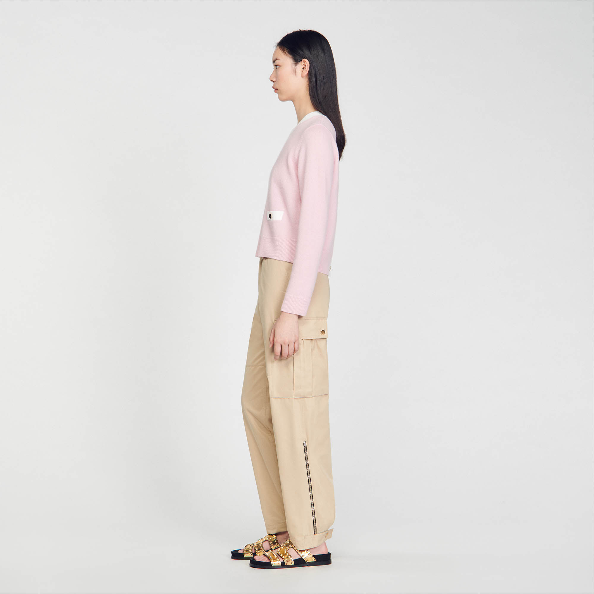 Pull sandro cheap rose