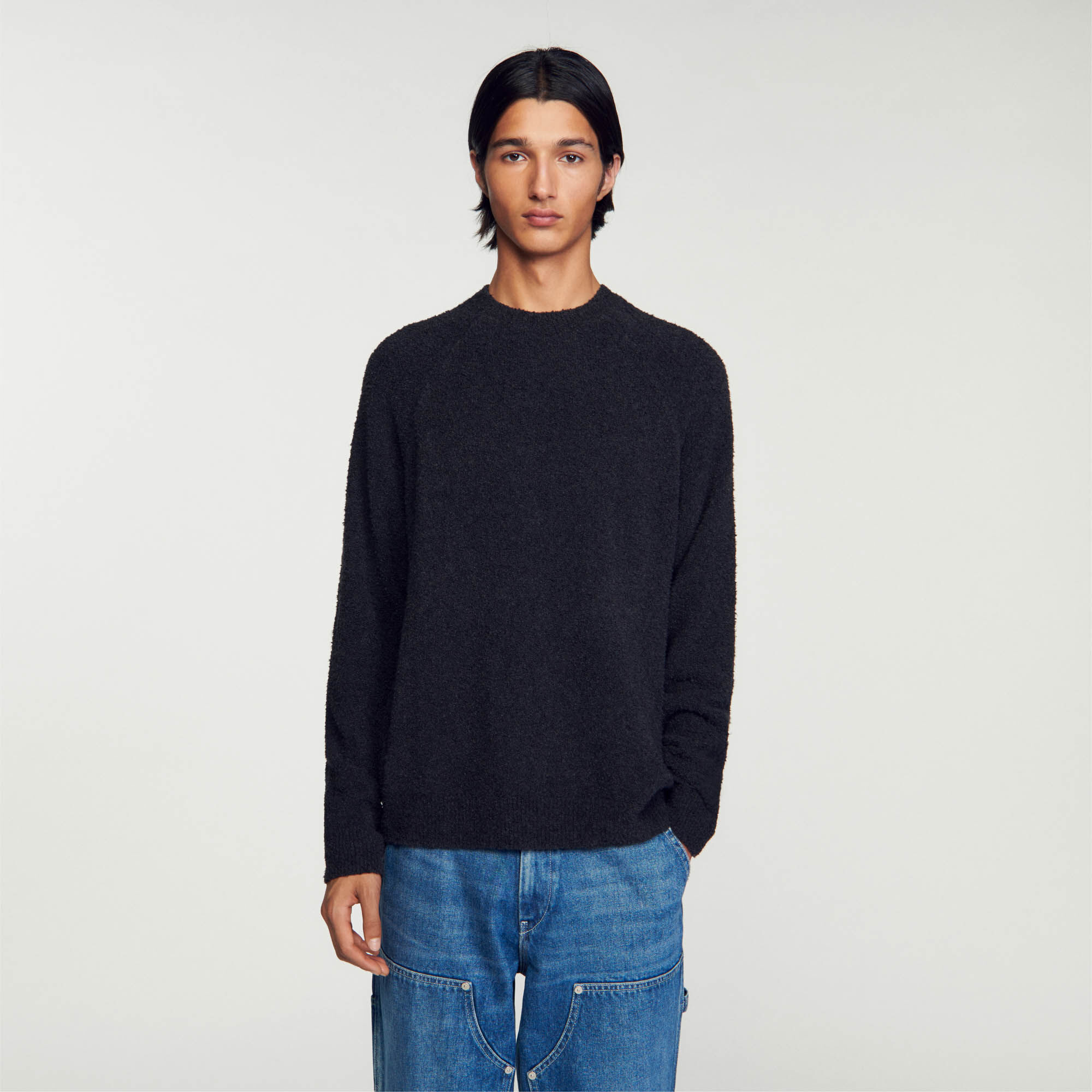 Pull manches longues SHPTR00405 Pulls Gilets Sandro Paris